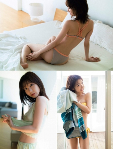 002Yuki Kashiwagi in Shonan If she were in a bathing suit