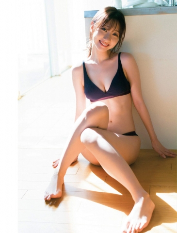 008Yuki Kashiwagi in Shonan If she were in a bathing suit