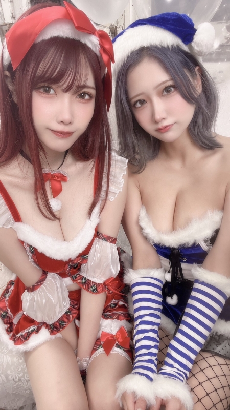 サンタガール コスプレ Cute Santa-Girls Cosplay 33