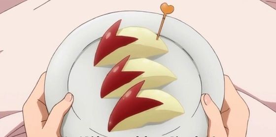 【画像】外国人「なぜ日本のアニメはリンゴの皮を剥くんだ…？」